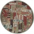 Nourison Modesto Area Rug Collection Bge 5 Ft 3 In. Xround Round 99446183378